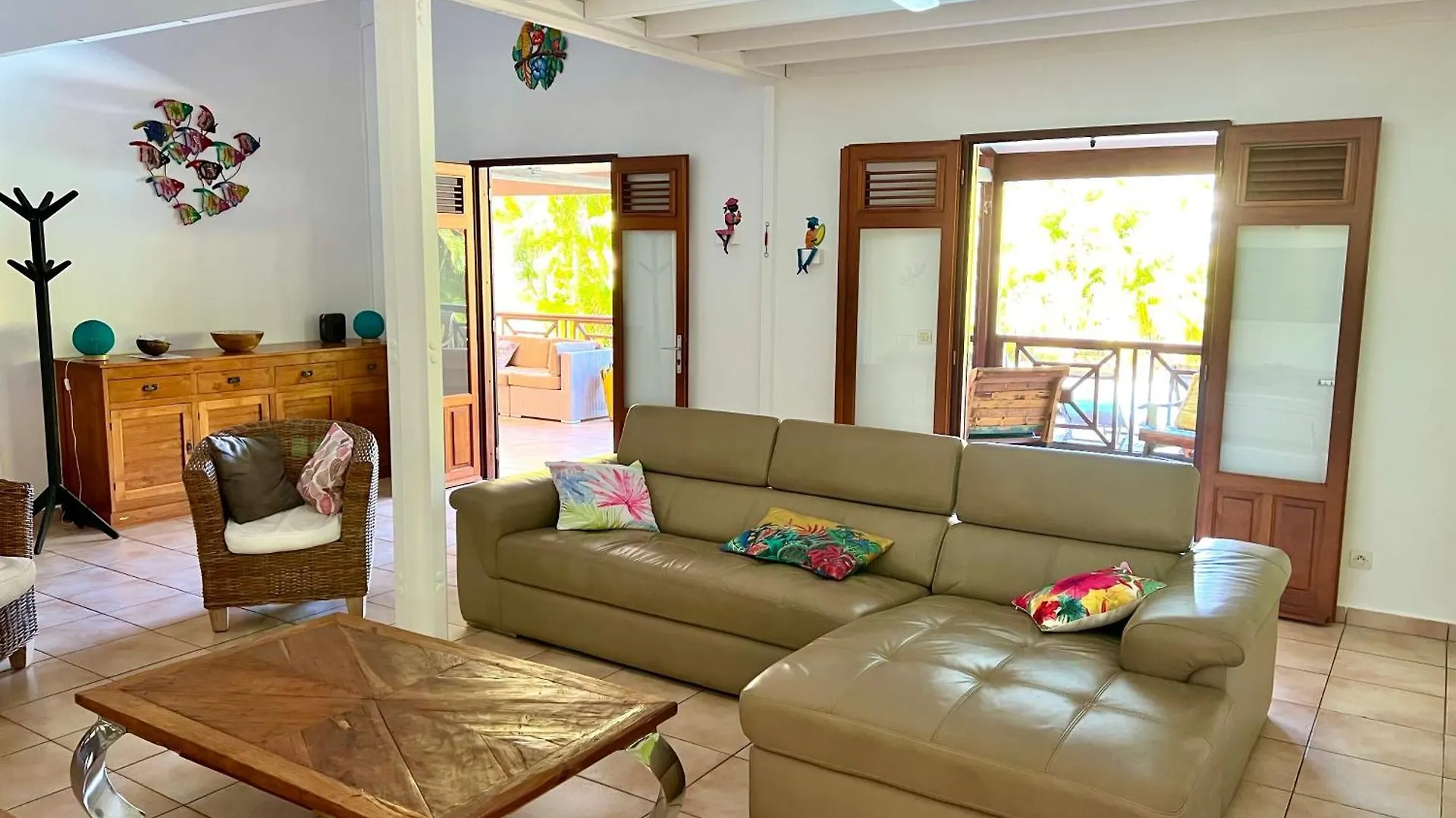 Villa Cannelle. Secteur Fort Royal. Deshaies