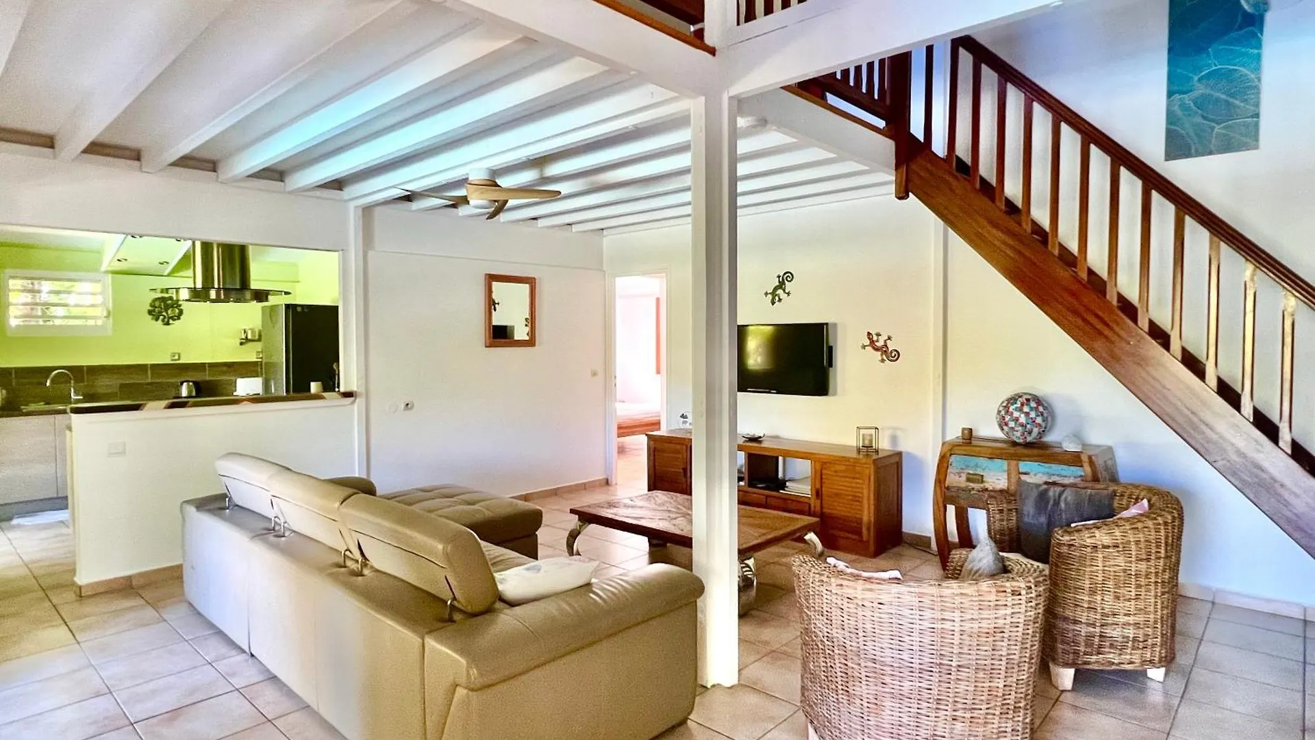 Villa Cannelle. Secteur Fort Royal. Deshaies